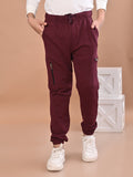 Boys Ankle Length Regular Fit Joggers