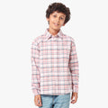 Boys Full Sleeves Checkered Shirt