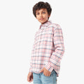Boys Full Sleeves Checkered Shirt