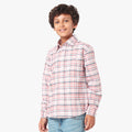 Boys Full Sleeves Checkered Shirt