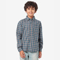 Boys Full Sleeves Checkered Shirt