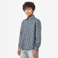 Boys Full Sleeves Checkered Shirt