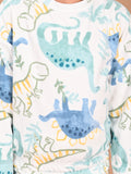 All Over Dinosaurs Printed Sweatshirt and Jogger Co-ord Set