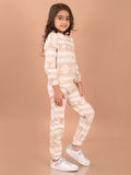 Paisley Printed Full Sleeves Sweatshirt and Jogger Co-ord Set