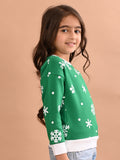 Girls Printed Sweatshirt