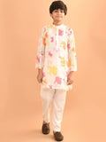Dinosaur Print full sleeve kurta Pajama set
