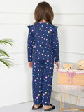 Blue Star Print Overall Nightsuit