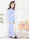 LiLac Unicorn Print Collar NightSuit