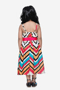 Multi Stripe belted Boho Dress