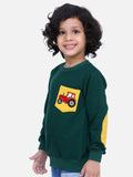 Green Funky Full Sleeve SweatShirt