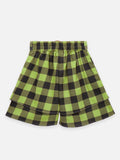 Lilpicks Yellow Green Pack of 2 Flared Shorts