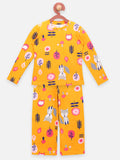 LilPicks Mustard Overall Nightsuit