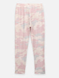Black Creamy Off Army Print Leggings - Pack of 2