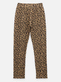 Multicolor Tiger Print Leggings - Pack of 2