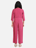 Mauve Party Full Jumpsuit