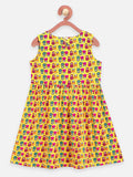 Funky Doll Printed Sleeveless Dress Pack of 2