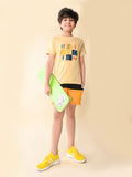 Graphics Printed T-shirt with Shorts Set