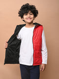 Reversible Sleeveless Puffer Jacket