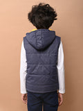 Reversible Sleeveless Puffer Jacket