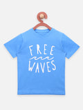 Free Waves Stripes Printed Summer Cool T-shirt Pack of 2