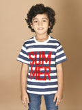 Stripes Printed Summer Cool Tshirt
