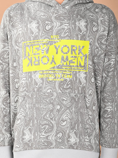 Lilpicks Boys Overall Printed Sweatshirt with joggers