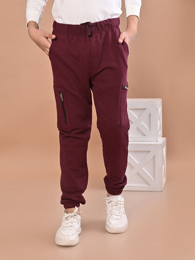 Boys Ankle Length Regular Fit Joggers