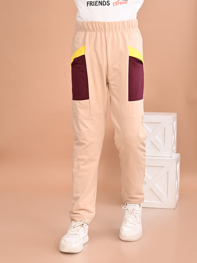 Boys Ankle Length Regular Fit Joggers