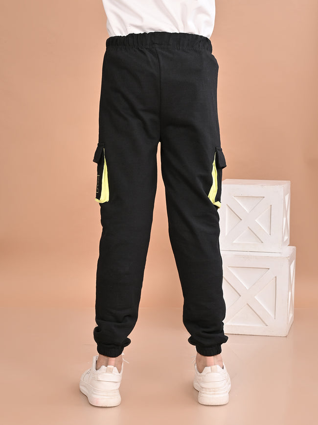 Boys Ankle Length Regular Fit Joggers