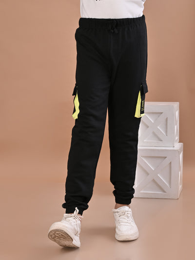 Boys Ankle Length Regular Fit Joggers
