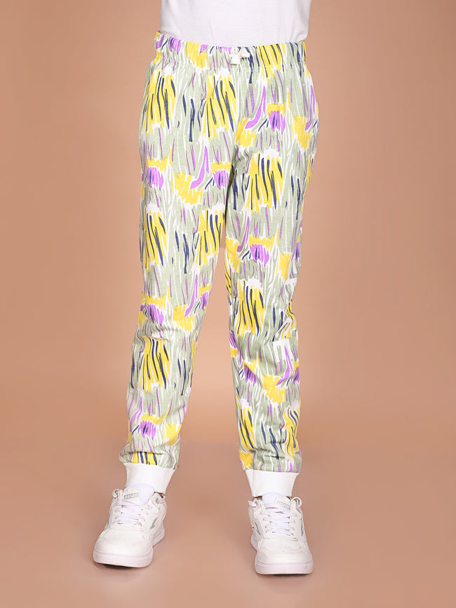 Lilpicks Boys Relaxed Fit Printed Jogger
