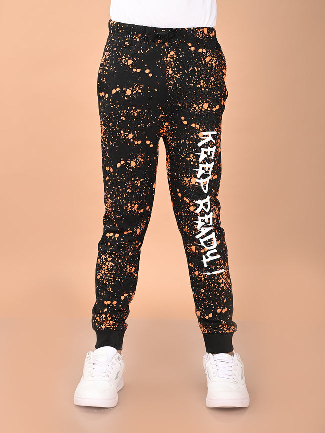 Lilpicks Boys Relax Fit Printed Joggers
