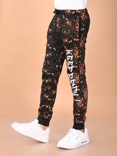 Lilpicks Boys Relax Fit Printed Joggers