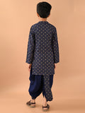 Ethnic Motifs Printed Straight Dhoti Kurta Set