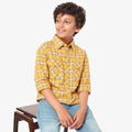 Boys Full Sleeves Checkered Shirt