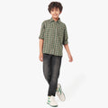 Boys Full Sleeves Checkered Shirt