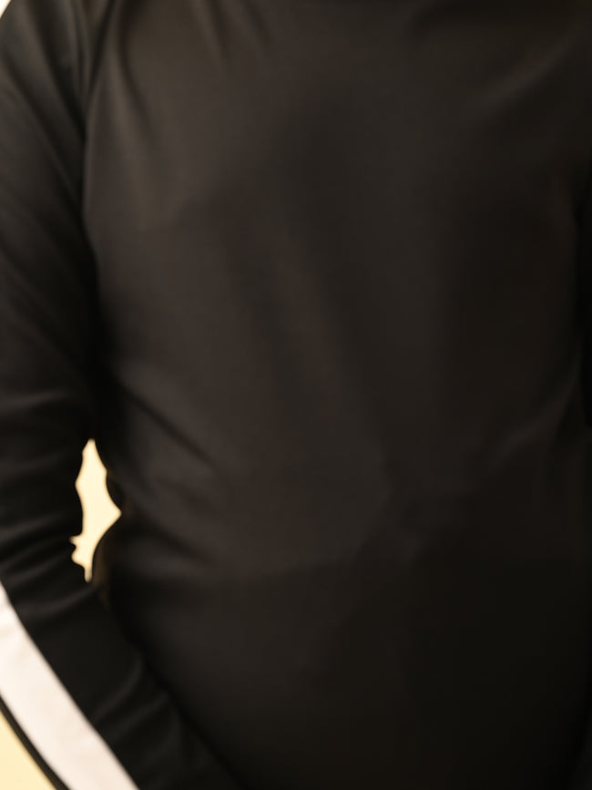 Solid Full Sleeves Top with Palazzo Pant Set