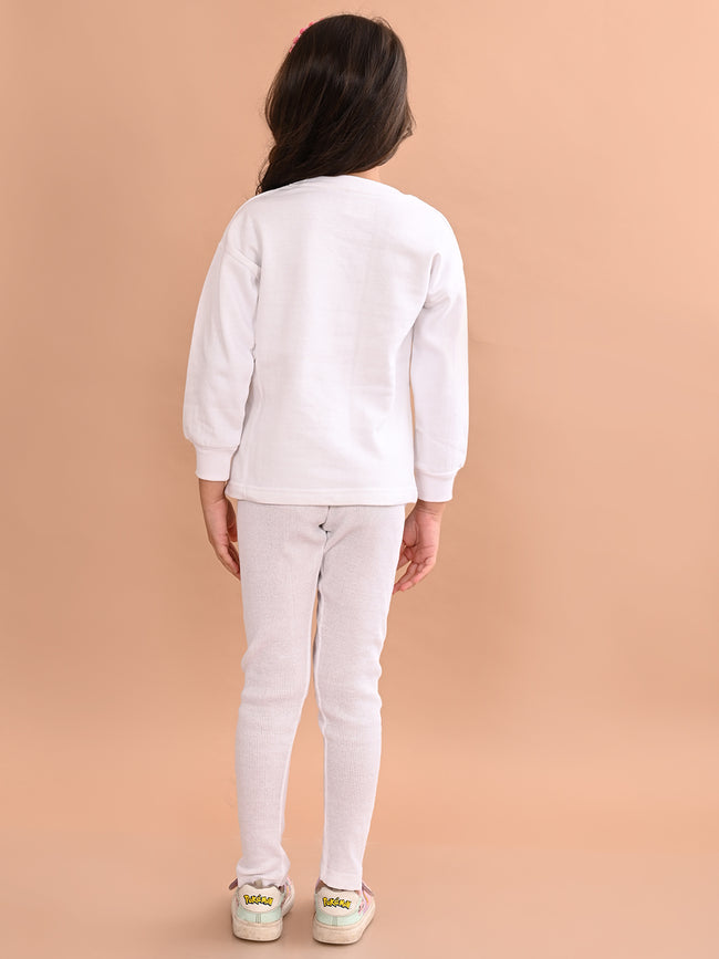 Girls Sweatshirt with Jogger Set