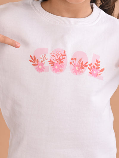 Girls Sweatshirt with Jogger Set