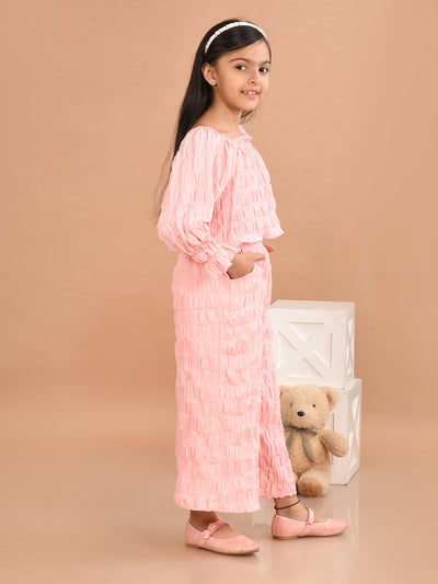 Girls Full Sleeves Top With Palazzo