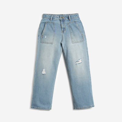 Girls Regular Fit Jeans