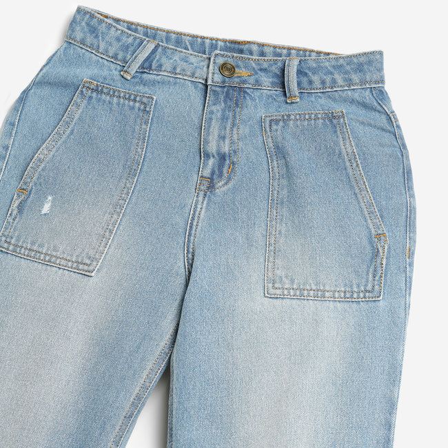 Girls Regular Fit Jeans