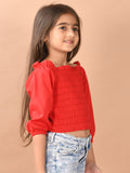 Girls Summer Cool Regular Wear Top