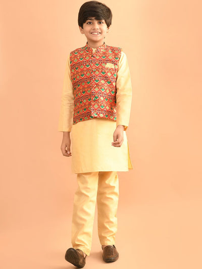 Dinosaur Print full sleeve kurta Pajama set