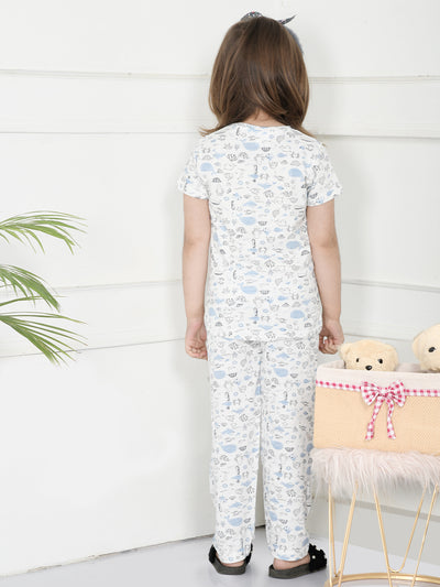 The Good Life Overall Print Nightsuit