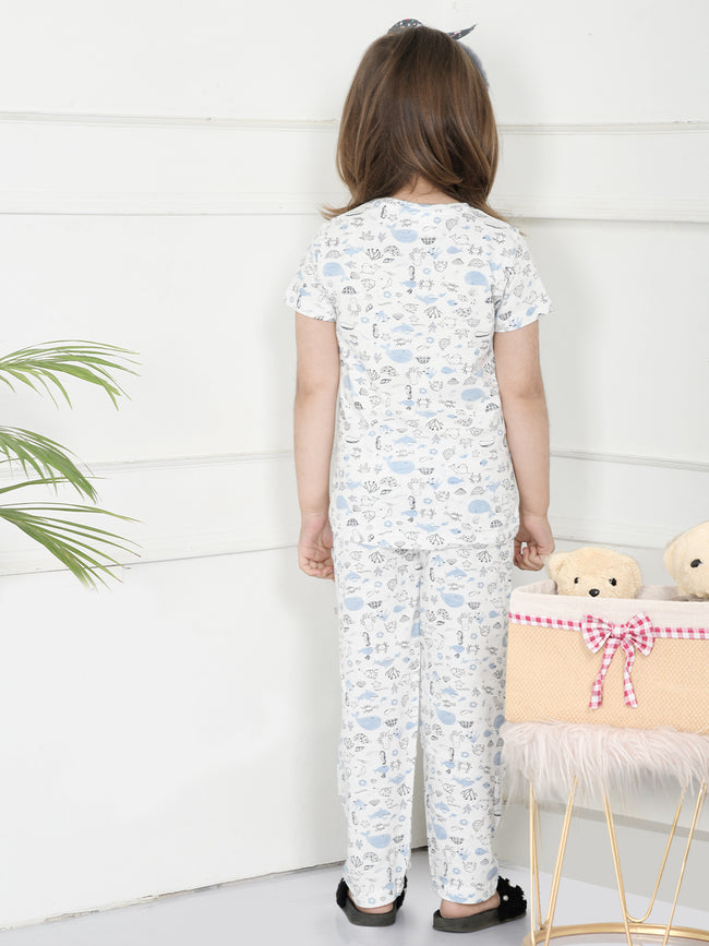 The Good Life Overall Print Nightsuit