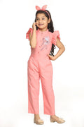 Lilpicks Ballerina Embrodiery Full Jumpsuit