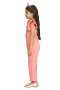 Lilpicks Ballerina Embrodiery Full Jumpsuit