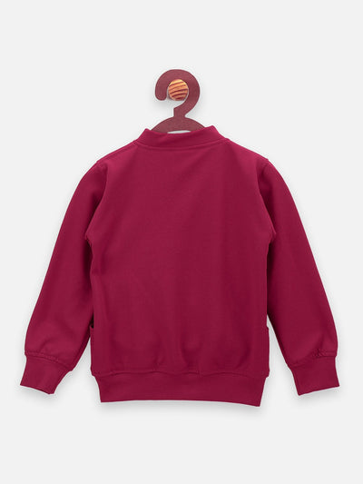 Wine Colour Sequin Work Clothing Set