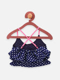 Blue Polka Dot Clothing Set